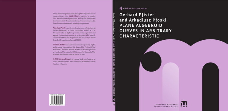 Plane Algebroid Curves in Arbitrary Characteristic